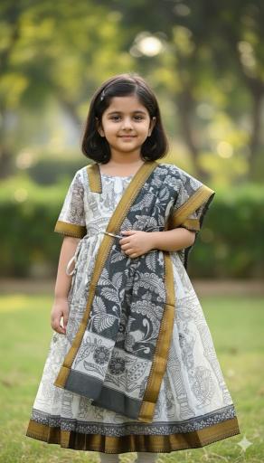 kids gown chanderi silk Best kids wear brands in Kolkata